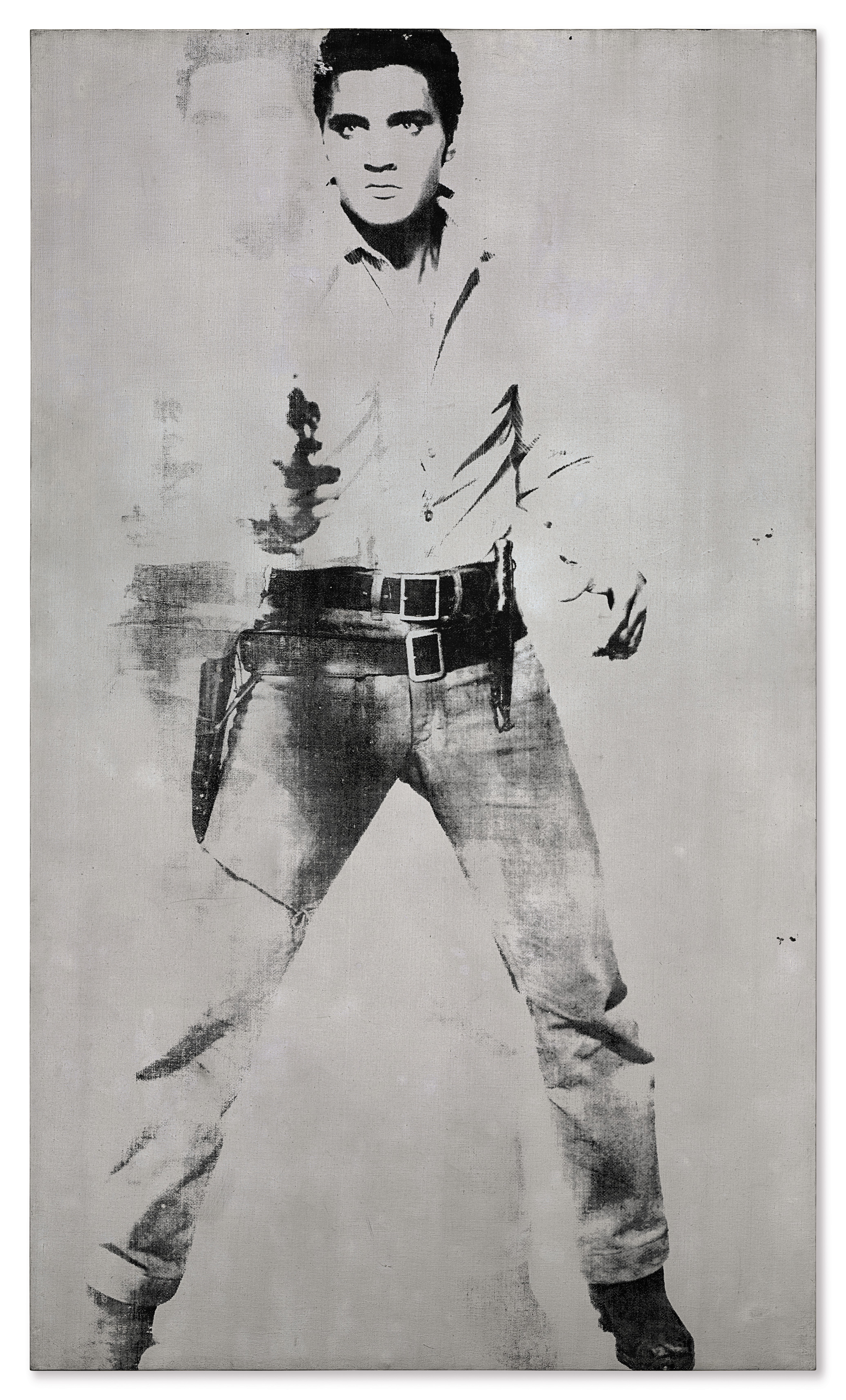 andy warhol silver elvis